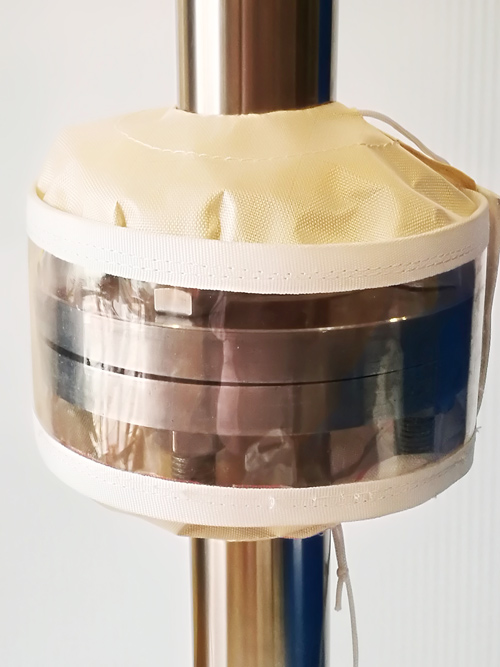 特氟龍透明法蘭防噴濺護(hù)罩